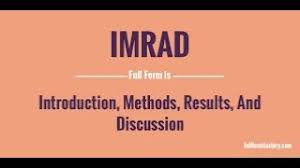 ‫شاهد حلقة ممتعة ومفيدة حول منهجية إمراد التي ستعمم على كل بحوث ورسائل  التخرج والأوراق العلمية IMRAD - YouTube‬‎