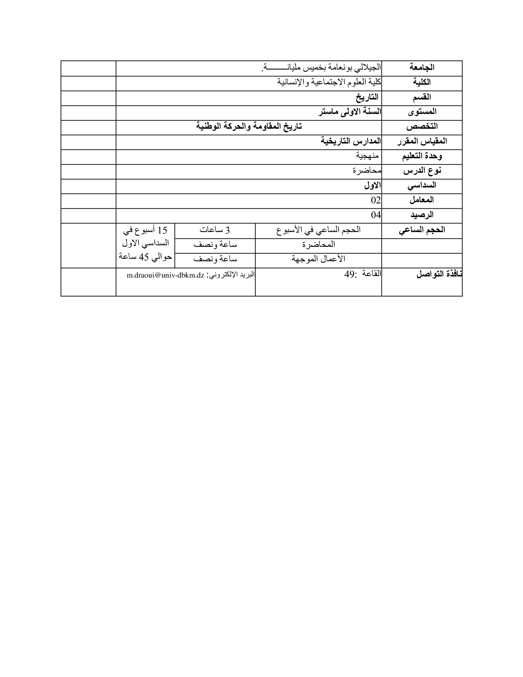 بيانات عامة