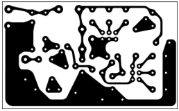exemple d'un tracé  circuit imprimé